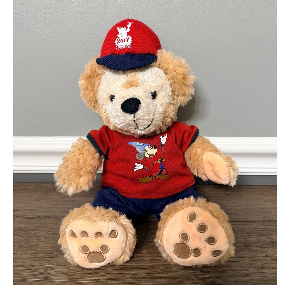 2017 Disney Parks Duffy the Disney Bear Sorcerer Mickey Plush